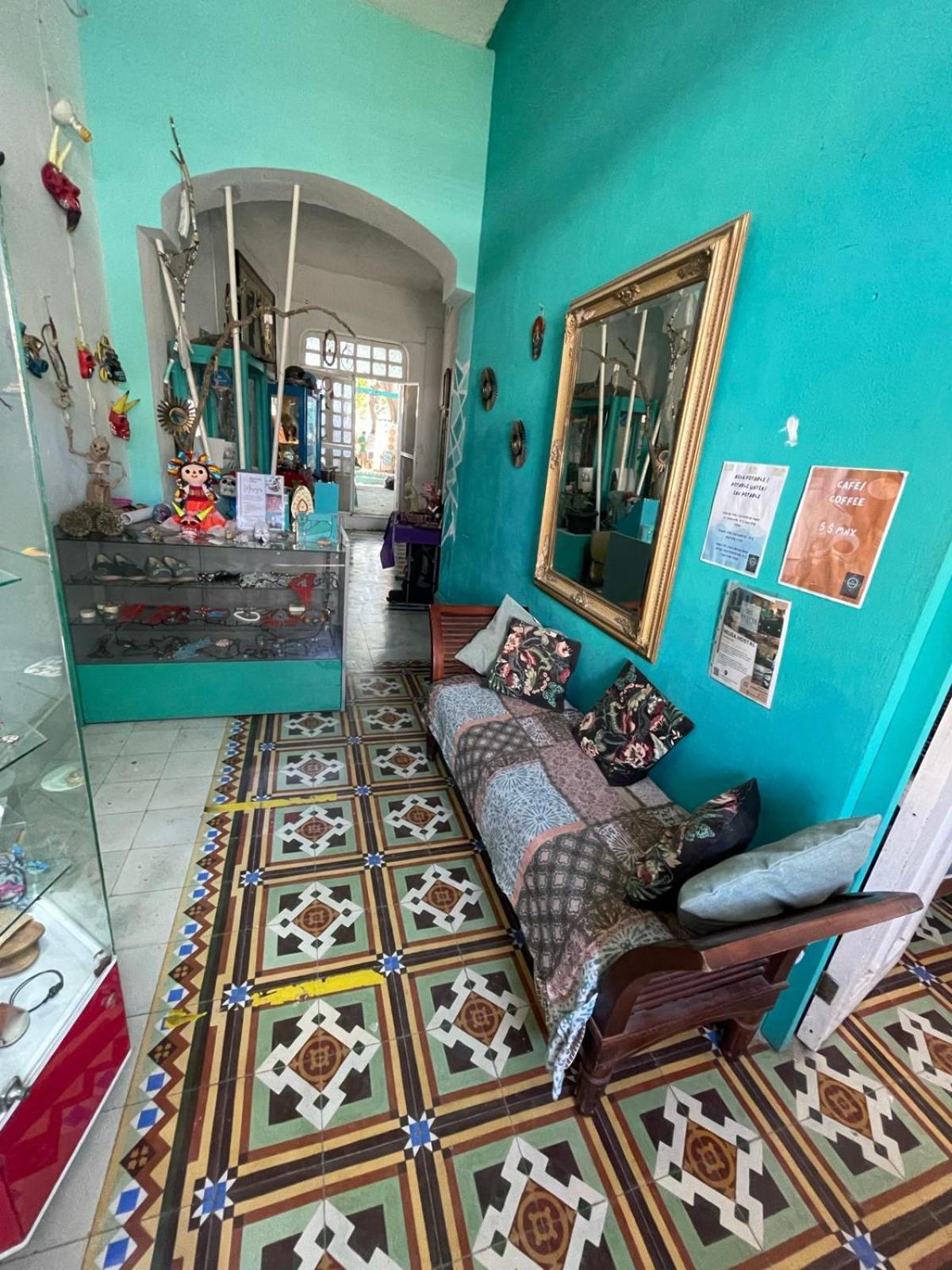 La Casa Del Keej Hostel Mérida Exteriör bild